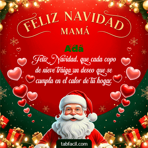 Feliz Navidad Ada GIF