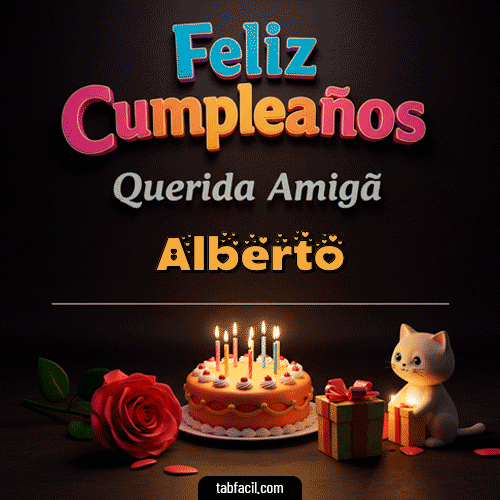 Feliz Cumpleaños Alberto GIF