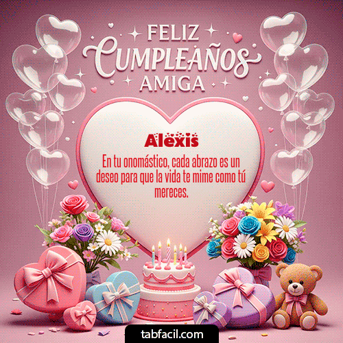 Feliz Cumpleaños Alexis GIF