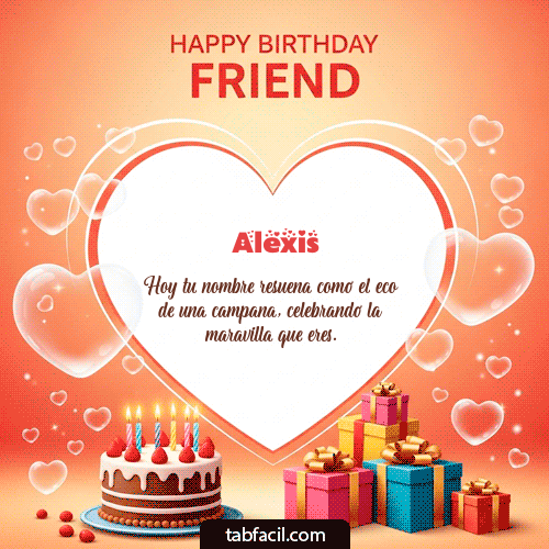 Feliz Cumpleaños Alexis GIF