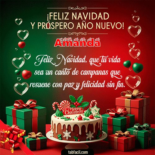 Ver GIF de Feliz Navidad y Próspero Año Nuevo GIF de Amanda - Feliz Navidad y Próspero Año Nuevo