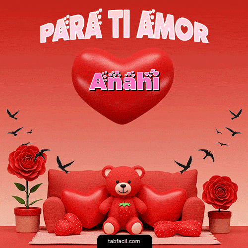 GIF de Anahí - Para tí amor