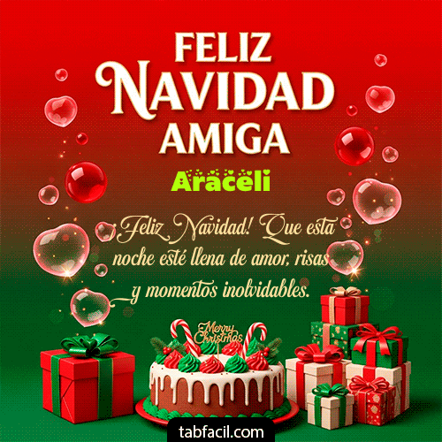 Ver GIF de Feliz Navidad Amiga GIF de Araceli - Feliz Navidad Amiga