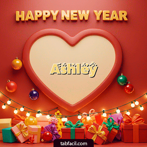 Feliz Año Nuevo Ashley GIF