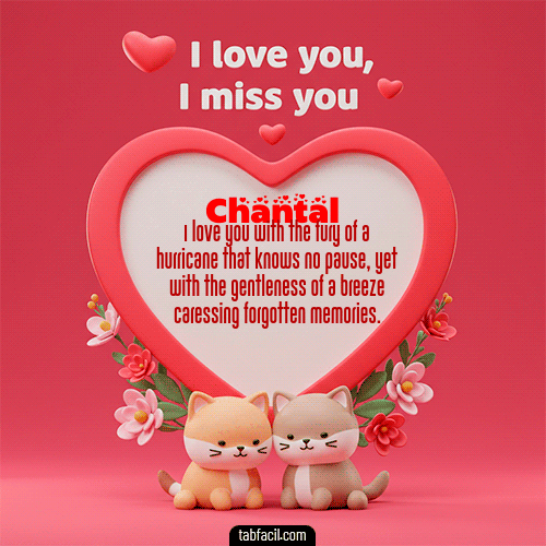 Feliz Dia Amor Chantal GIF