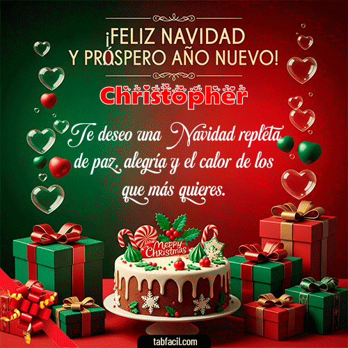 Ver GIF de Feliz Navidad y Próspero Año Nuevo GIF de Christopher - Feliz Navidad y Próspero Año Nuevo