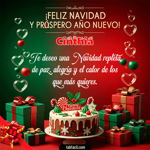 Ver GIF de Feliz Navidad y Próspero Año Nuevo GIF de Cinthia - Feliz Navidad y Próspero Año Nuevo