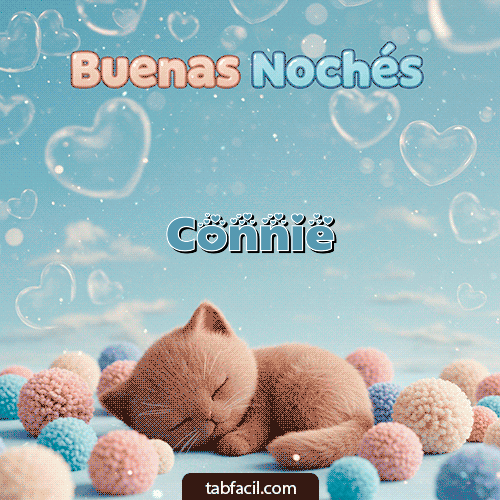 GIF de Connie - Good Night gatuno
