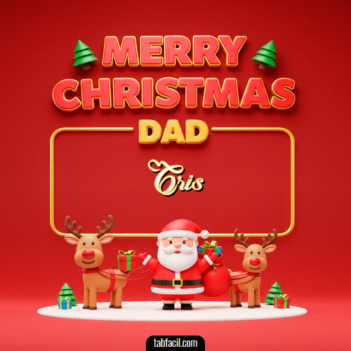 Feliz Navidad Cris GIF