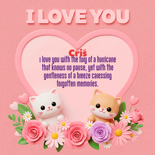 Feliz Dia Amor Cris GIF