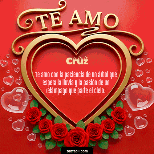 Feliz Dia Amor Cruz GIF