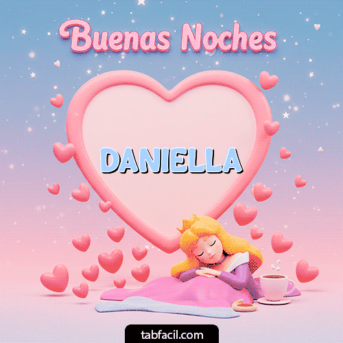 Buenas Noches Daniella GIF