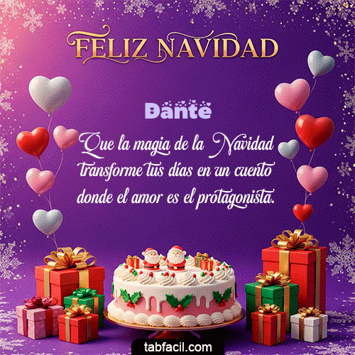 Ver GIF de MERRY CHRISTMAS GIF de Dante - MERRY CHRISTMAS