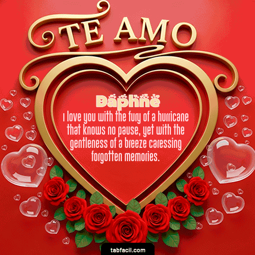 Feliz Dia Amor Daphne GIF