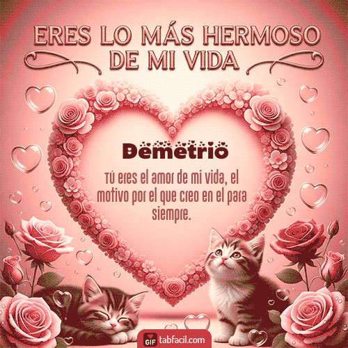 Feliz Dia Amor Demetrio GIF