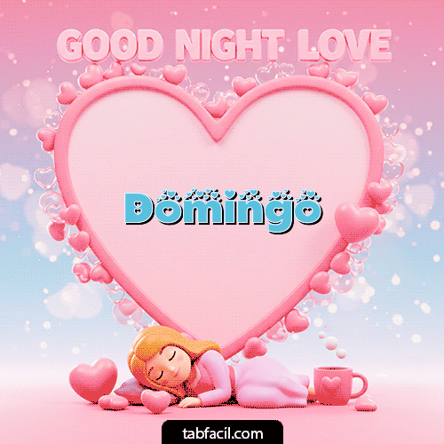 GIF de Domingo - Good Night Love