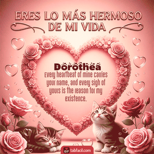 Feliz Dia Amor Dorothea GIF