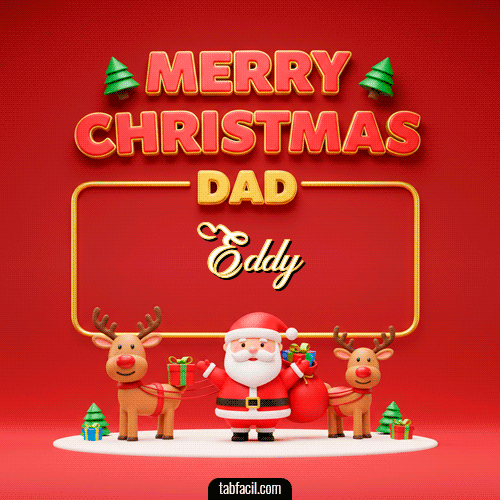 Feliz Navidad Eddy GIF