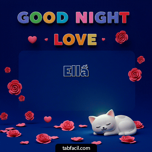 Buenas Noches Ella GIF