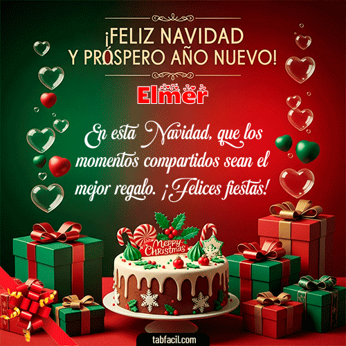 GIF de Elmer - Feliz Navidad y Próspero Año Nuevo