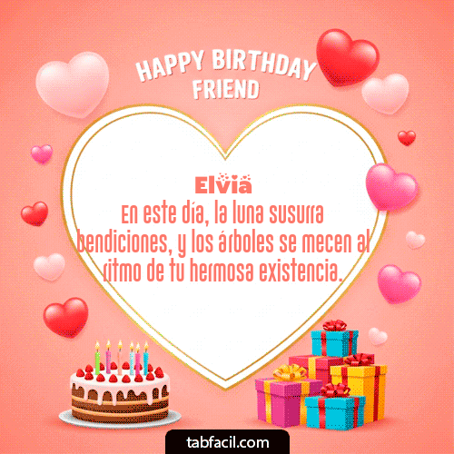 Feliz Cumpleaños Elvia GIF
