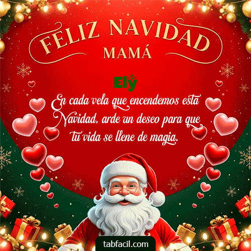 Feliz Navidad Ely GIF