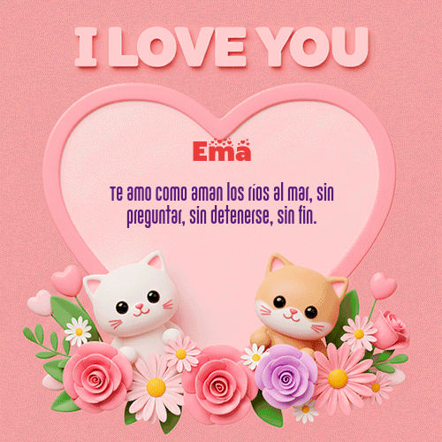 GIF de Ema - Te Amo!!!