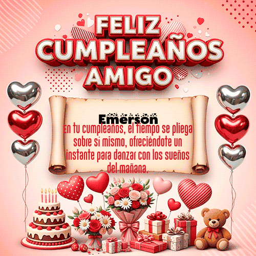 Feliz Cumpleaños Emerson GIF