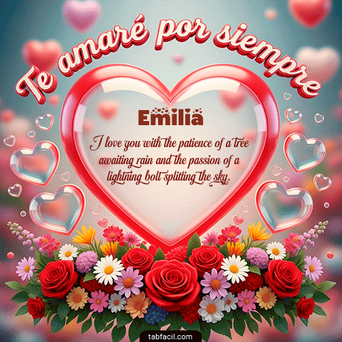 GIF de Emilia - Te amaré por siempre