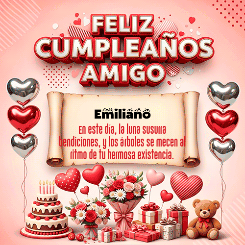 Feliz Cumpleaños Emiliano GIF