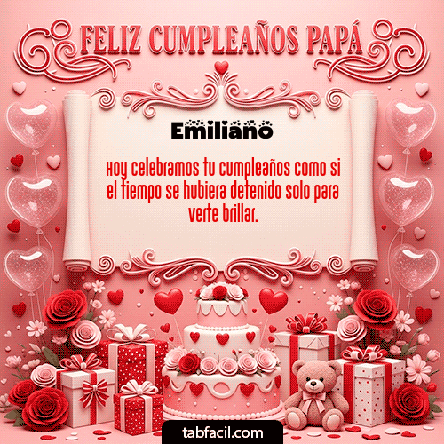 Feliz Cumpleaños Emiliano GIF
