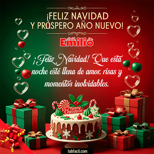GIF de Emilio - Feliz Navidad y Próspero Año Nuevo