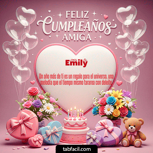 Feliz Cumpleaños Emily GIF