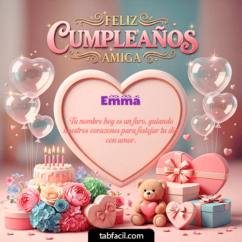 Feliz Cumpleaños Emma GIF