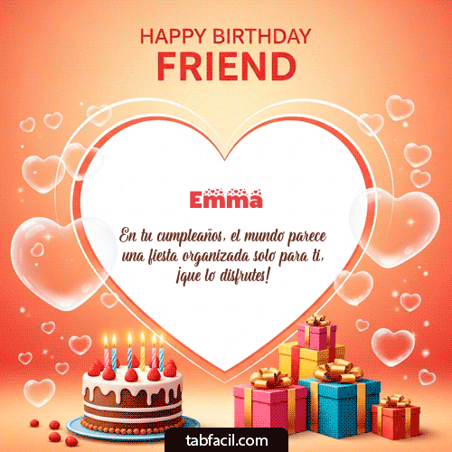 Feliz Cumpleaños Emma GIF