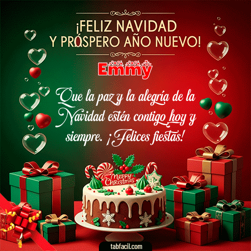 Feliz Navidad Emmy GIF