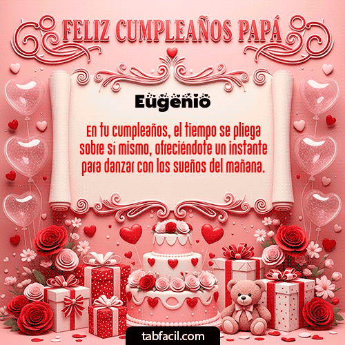 Feliz Cumpleaños Eugenio GIF