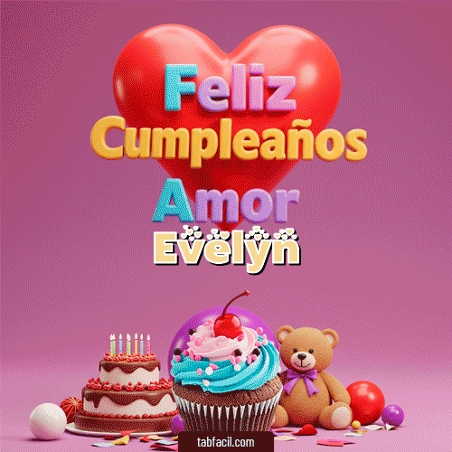 Ver GIF de 💞 Feliz Cumpleaños Amor GIF de Evelyn - 💞 Feliz Cumpleaños Amor