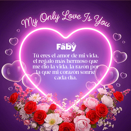 Feliz Dia Amor Faby GIF