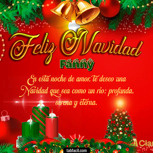 GIF de Fanny - Feliz Navidad