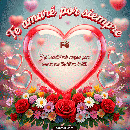 Feliz Dia Amor Fe GIF