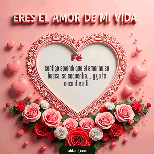 Feliz Dia Amor Fe GIF