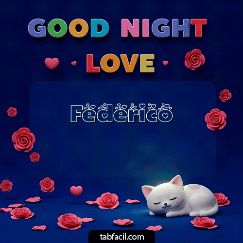 Buenas Noches Federico GIF