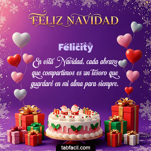 Feliz Navidad Felicity GIF