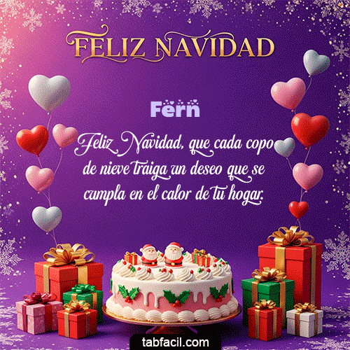 GIF Animado de Feliz Navidad para Fern - 🎅 Merry Christmas