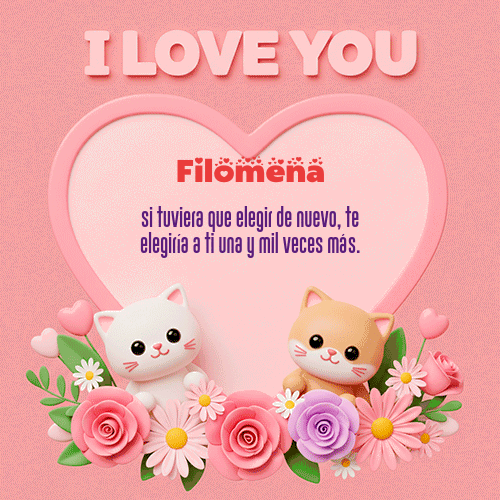 Feliz Dia Amor Filomena GIF