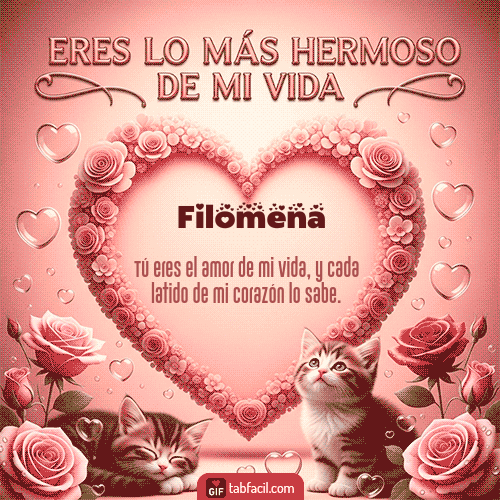 Feliz Dia Amor Filomena GIF