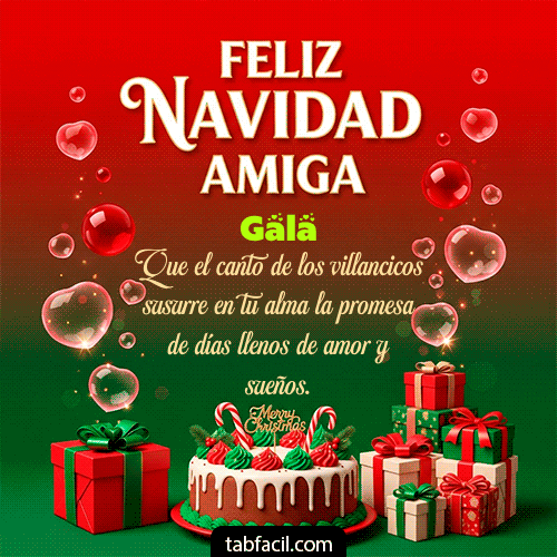 Feliz Navidad Gala GIF