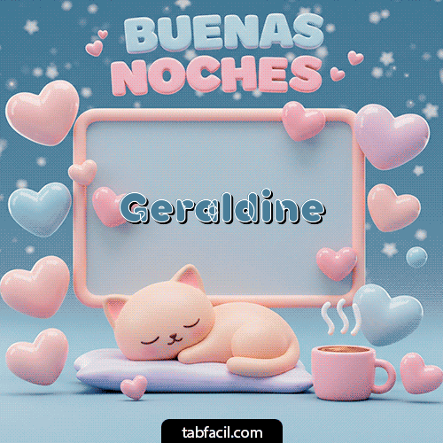 GIF de Geraldine - Luna estrellas de buenas noches