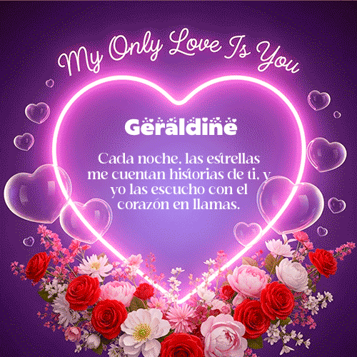 GIF de Geraldine - My Only Love